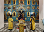 Архиепископ Лукиан совершил воскресную Божественную литургию в Благовещенском соборе