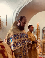 Архиепископ Лукиан совершил воскресную Божественную литургию в Благовещенском соборе