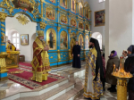 Архиепископ Лукиан совершил воскресную Божественную литургию в Благовещенском соборе