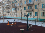 В Свободном благоустроили площадку в рамках программы «1000 дворов»