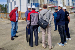 Территорию строительства космодрома Восточный в Амурской области проверили