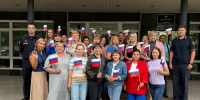 Амурские приставы поздравили граждан с Днем Российского флага - УФССП