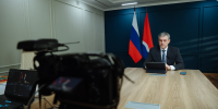 Глава области Василий Орлов во время прямого эфира поблагодарил команду администрации Благовещенска за работу - Администрация г. Благовещенск