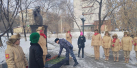 В Свободном сотрудники вневедомственной охраны Росгвардии почтили память Героя России Ивана Маслова - Росгвардия