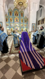 В Благовещенске совершили молебен перед чудотворной Албазинской иконой Божией Матери