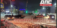В Благовещенске за минувшие сутки произошло три ДТП с пострадавшими - Asn24.Ru