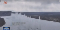 Фонтаны из воды и льда устроил Китай вблизи Амурской области - Teleport2001.Ru