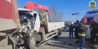 Есть погибший: полиция выясняет обстоятельства жуткой аварии с грузовиками в Приамурье - Teleport2001.Ru