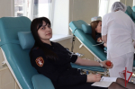 В Благовещенске росгвардейцы присоединились к акции «Я донор» в преддверии Национального дня донора
