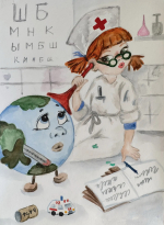 В Амурской ГМА подвели итоги творческого конкурса рисунков «Труд врачей в детском восприятии»