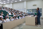 О работе беспилотников рассказали студентам и волонтерам